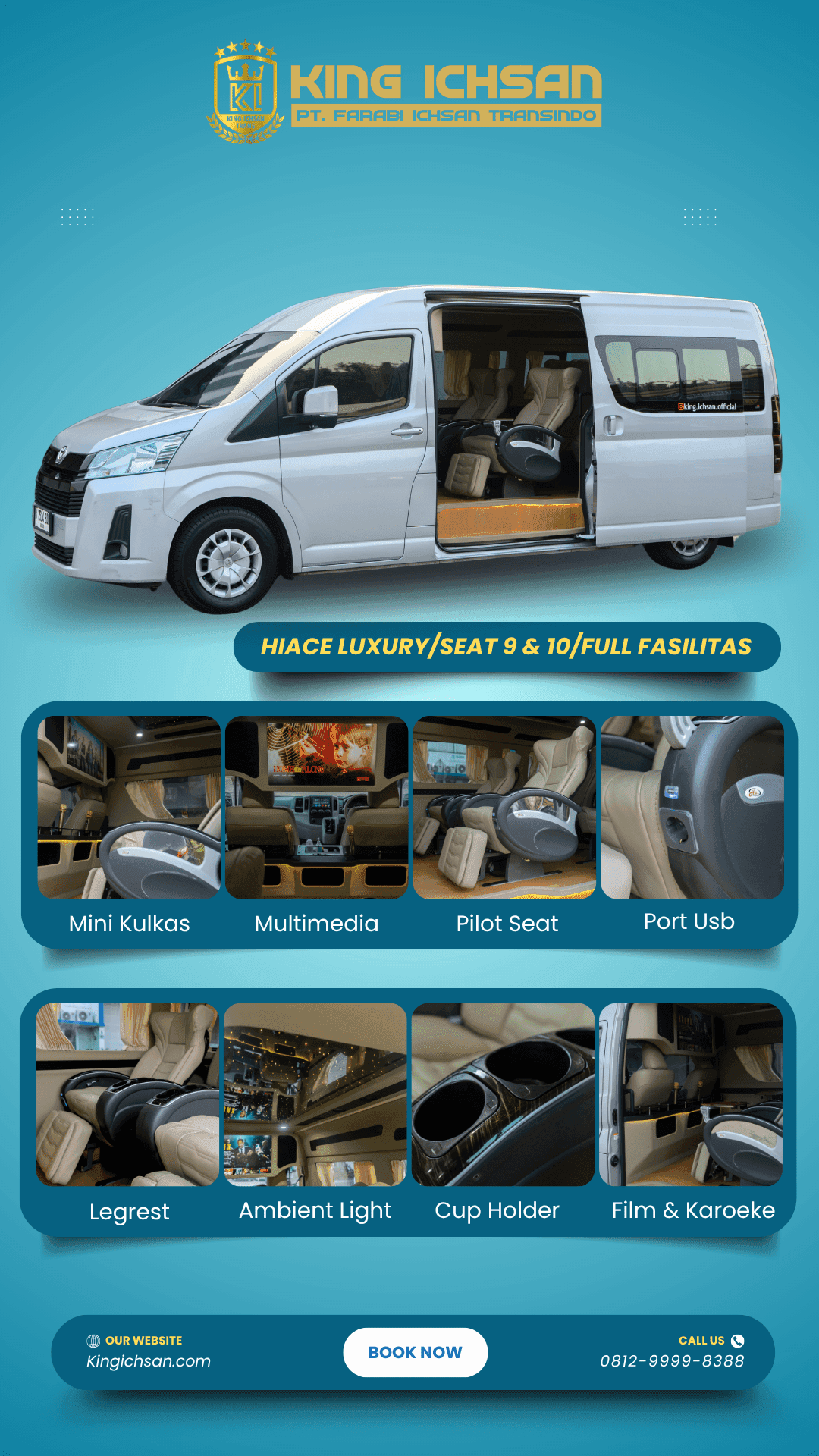HiAce - 9 Seat